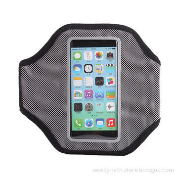 Mesh fabric sleeve armband pouch for iPhone 5